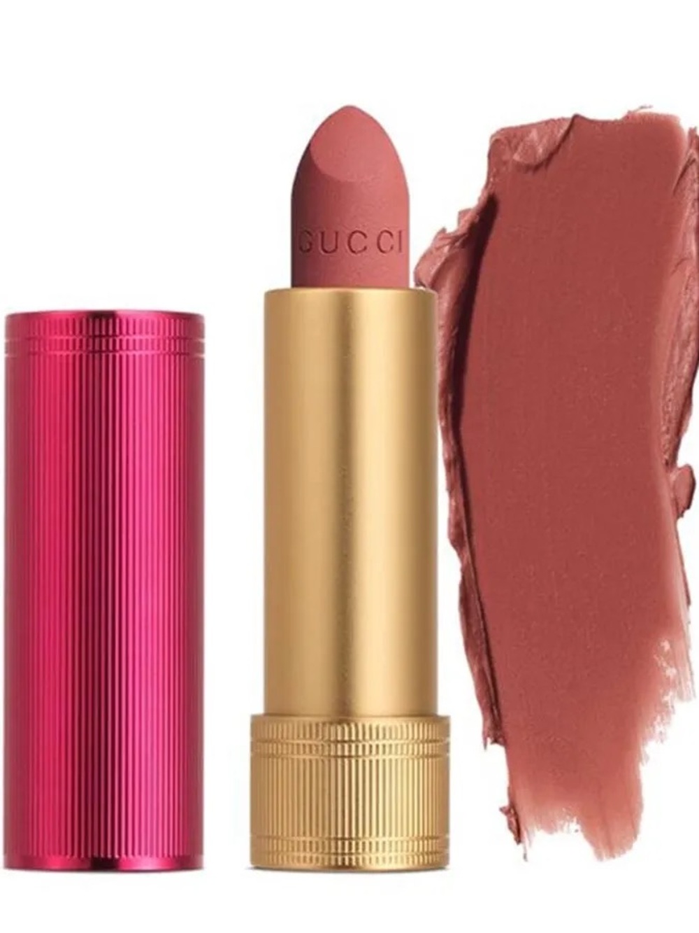 Gucci Rouge à Lèvres Mat Lipstick — Mildred Rosewood Pink - Picture 3 of 3